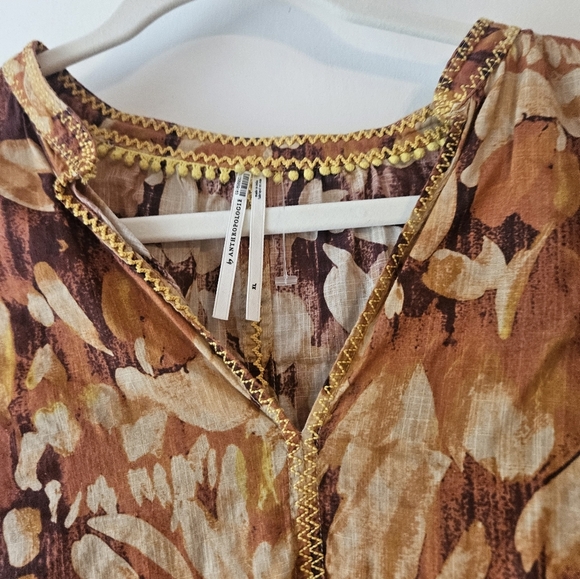 Anthropologie Blouse XL - Picture 2 of 4